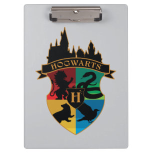 HOGWARTS™ Castle Crest House Pride Badge Clipboard