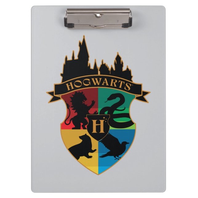 HOGWARTS™ Castle Crest House Pride Badge Clipboard (Front)
