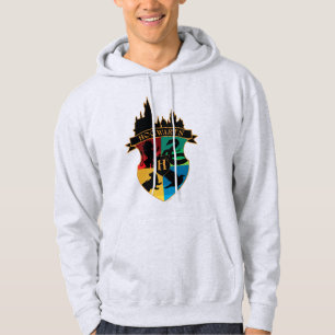 HOGWARTS™ Castle Crest House Pride Badge Hoodie