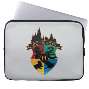 HOGWARTS™ Castle Crest House Pride Badge Laptop Sleeve
