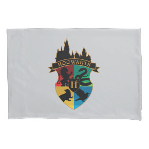 HOGWARTS™ Castle Crest House Pride Badge Pillowcase