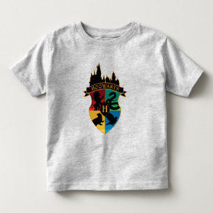 HOGWARTS™ Castle Crest House Pride Badge Toddler T-Shirt