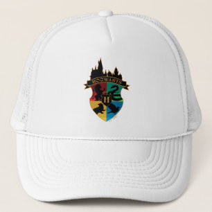 HOGWARTS™ Castle Crest House Pride Badge Trucker Hat