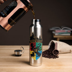 HOGWARTS™ Castle Crest House Pride Badge Water Bottle