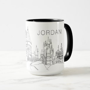 HOGWARTS™ CASTLE Outline  Mug