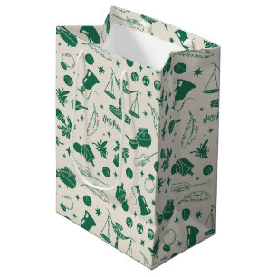 HOGWARTS™ Class Club Pattern Medium Gift Bag