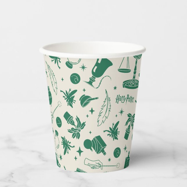 HOGWARTS™ Class Club Pattern Paper Cups (Front)