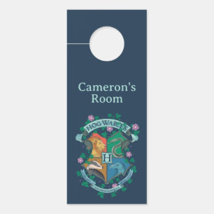 HOGWARTS™ Floral Crest Door Hanger