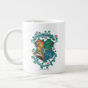 HOGWARTS™ Floral Crest Large Coffee Mug