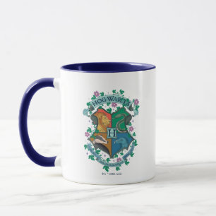 HOGWARTS™ Floral Crest Mug