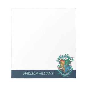 HOGWARTS™ Floral Crest Notepad