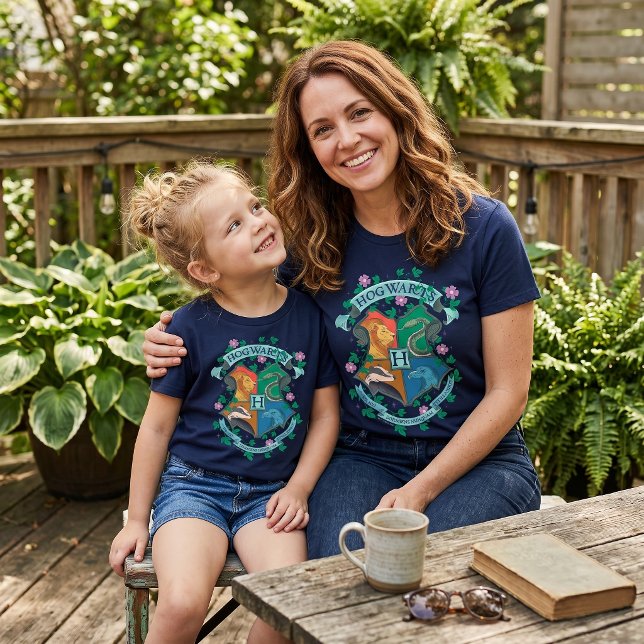 HOGWARTS™ Floral Crest T-Shirt (Creator Uploaded)