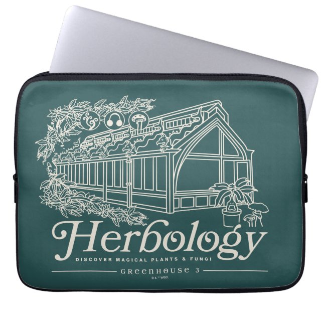 HOGWARTS™ Herbology Greenhouse Laptop Sleeve (Front)