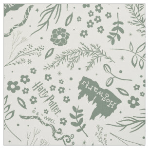 HOGWARTS™ Herbology Magic Pattern Fabric