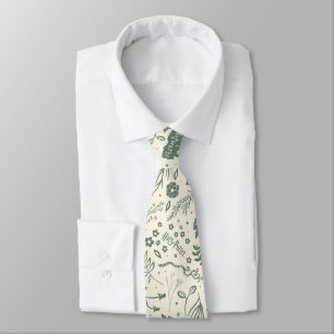HOGWARTS™ Herbology Magic Pattern Tie