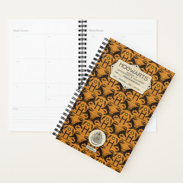 HOGWARTS™ School HUFFLEPUFF™ Class Planner (Display)