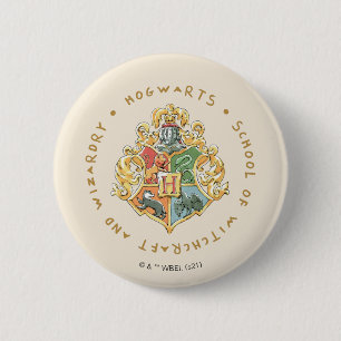 HOGWARTS™ School of Witchcraft and Wizardry 6 Cm Round Badge