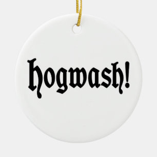 Hogwash! Ceramic Tree Decoration