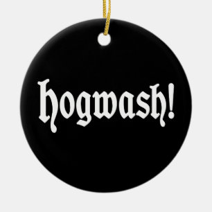Hogwash! Ceramic Tree Decoration