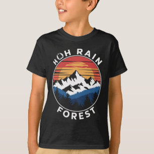 Hoh Rain Forest Rainforest Olympic National Park W T-Shirt