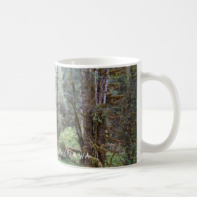 Hoh Rainforest, Washington State, Mug (Right)
