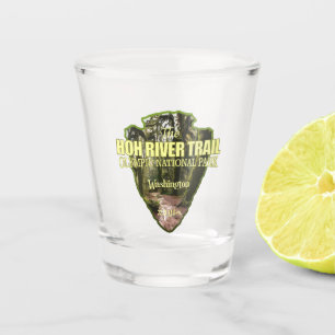 Hoh River Trail (arrowhead) Shot Glass
