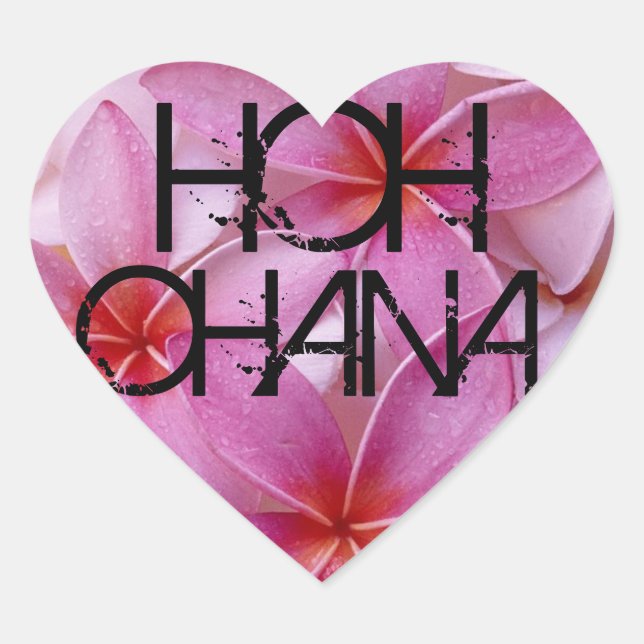 HOH x HOH  Heart Sticker (Front)