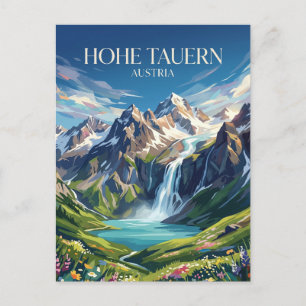 Hohe Tauern National Park Austria Postcard