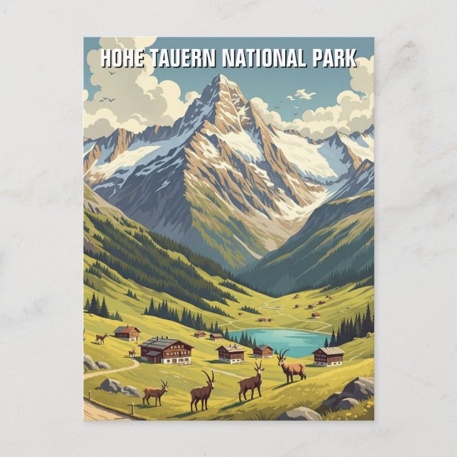 Hohe Tauern National Park Postcard (Front)