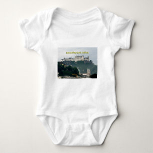 Hohensalzburg Castle, Salzburg, Austria Baby Bodysuit