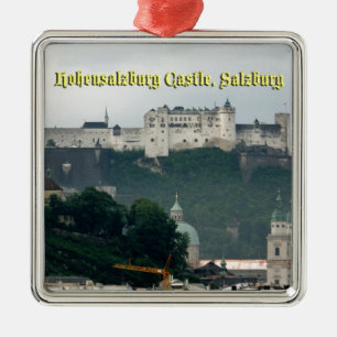 Hohensalzburg Castle, Salzburg, Austria Metal Tree Decoration