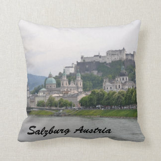 Hohensalzburg Castle, Salzburg, Austria Pillow
