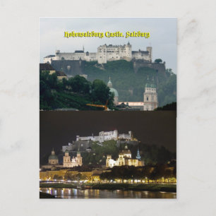 Hohensalzburg Castle, Salzburg, Austria Postcard