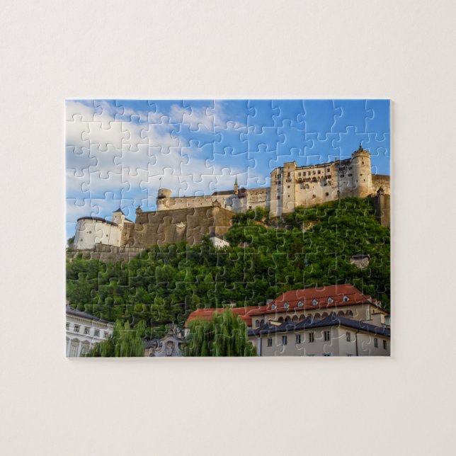 Hohensalzburg Fortress in Salzburg, Austria Jigsaw Puzzle (Horizontal)