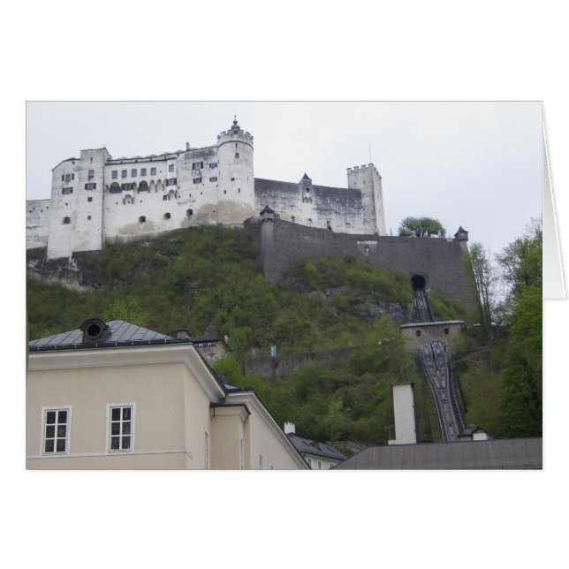 Hohensalzburg Fortress Salzburg Austria (Front Horizontal)