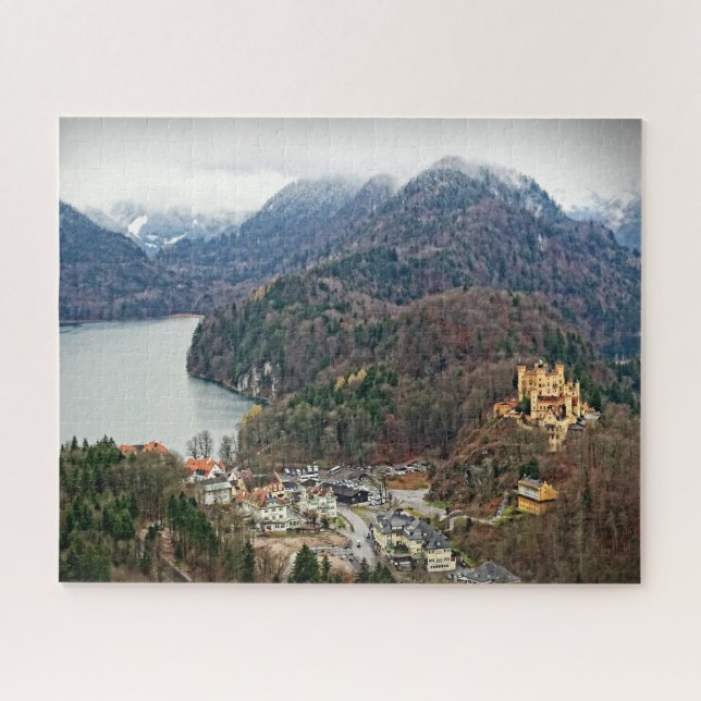 Hohenschwangau Castle - Germany - 16x20 - 520 pcs Jigsaw Puzzle (Horizontal)