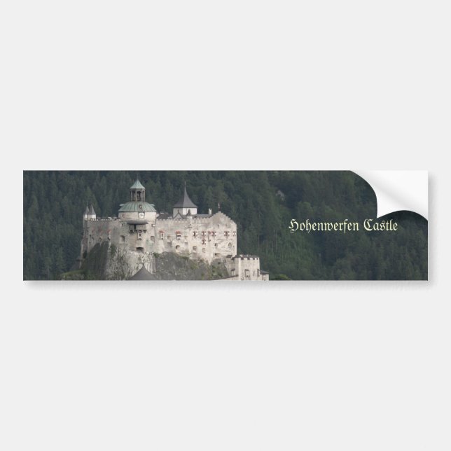 Hohenwerfen Castle Bumper Sticker (Front)