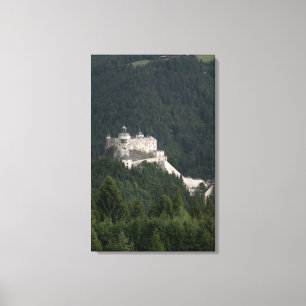Hohenwerfen castle canvas print