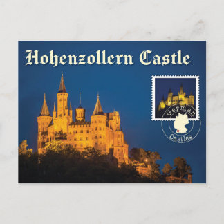 Hohenzollern castle postcard