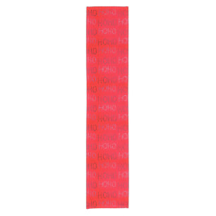 Hohoho Christmas sage green Wrapping Paper Short Table Runner