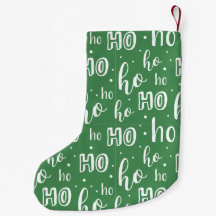 Hohoho Christmas stocking