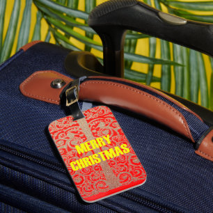 HOHOHO! Have a Nice Christmas Day With Compassion Luggage Tag