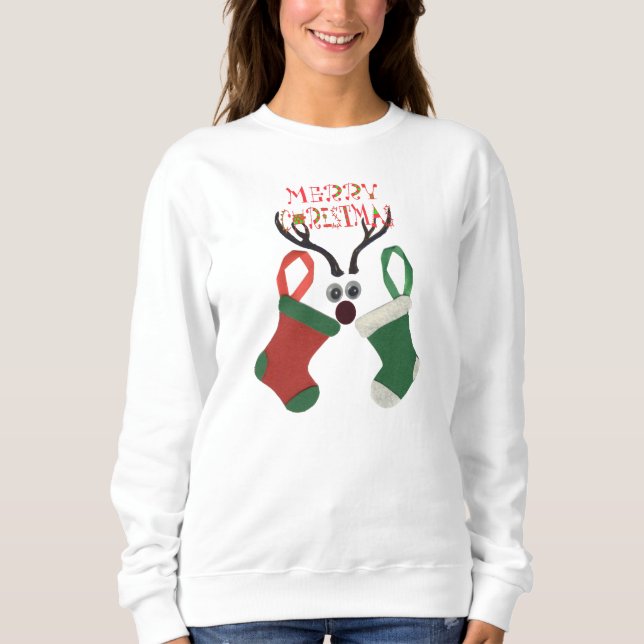  HOHOHO! Have a Nice Christmas Day With Compassion Sweatshirt (Front)