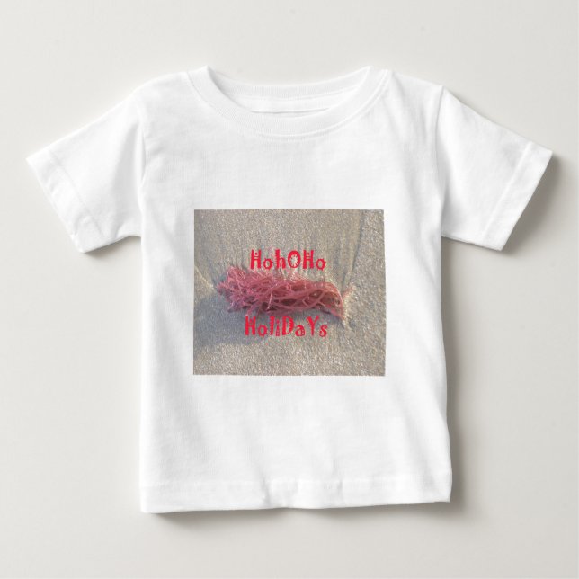 Hohoho Holidays from the Beach T-Shirt (Front)