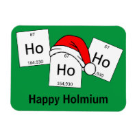 HoHoHo Holmium Chemistry Element Christmas Pun