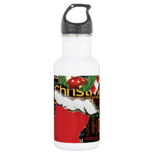 HoHoHo! Merry Christmas and a Happy New Year 532 Ml Water Bottle