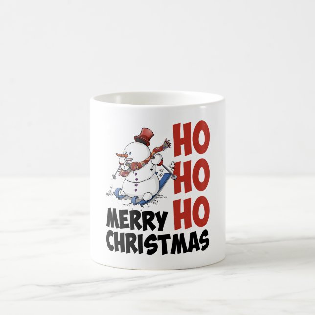 Hohoho Merry Christmas. Coffee Mug (Center)