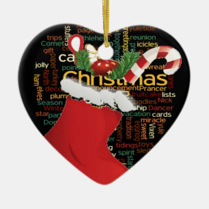 HoHoHo! Merry Christmas GIFTS and a Happy New Year Ceramic Tree Decoration