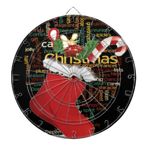 HoHoHo! Merry Christmas GIFTS and a Happy New Year Dartboard