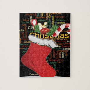 HoHoHo! Merry Christmas GIFTS and a Happy New Year Jigsaw Puzzle